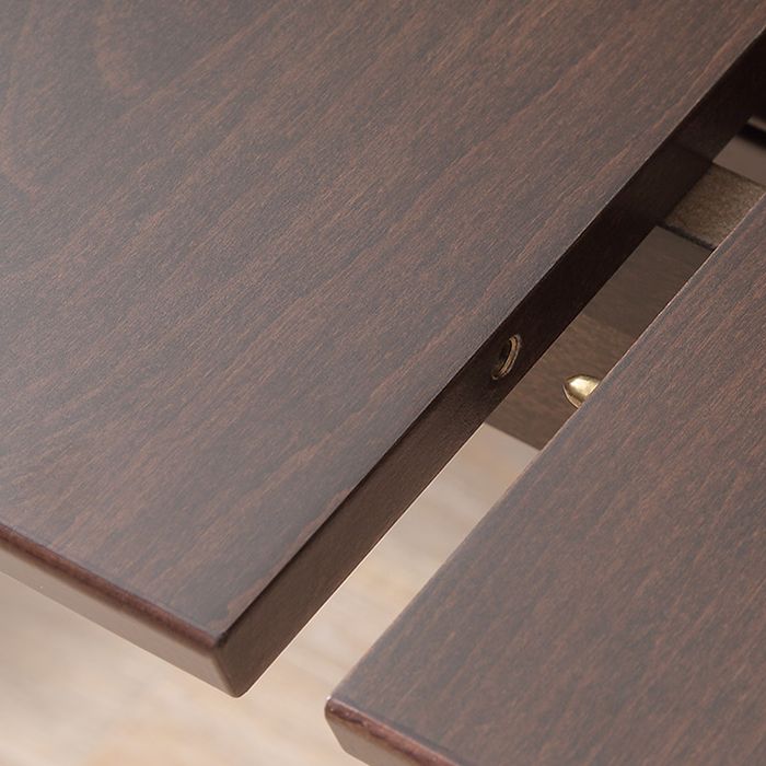 47" Extendable Beech Wood Dining Table Rectangle Kitchen Table with 4 Legs Clearhalo ' dining_table' 'Dining Tables & Seating' 'Dining Tables' 'furn' 'furn_dining_table' 'Furniture' 'furniture_dining_table' 'Kitchen & Dining Furniture' 'kitchen&dining_furn' 'kitchen' 'kitchen_dining_table' 1200x1200_08842f3b-6148-4c72-b1a1-d6e6a072d14c