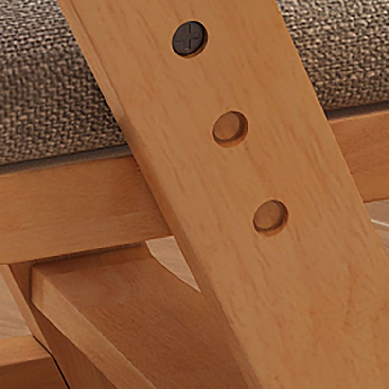 Contemporary Kitchen Chairs Dining Armless Side Chair with Wooden Legs