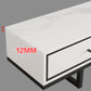 Modern Style Stone TV Stand White Colour Enclosed Storage TV Stand Console with 3 Drawers Clearhalo 'furn' 'furn_tv_stands_entertainment_centers' 'Furniture' 'Living Room Furniture' 'TV Stands & Entertainment Centers' 'TV Stands & Media Storage Furniture' 'tv_stands_entertainment_centers' 1200x1200_08844897-f8d7-4e25-a49d-3f702666f6de