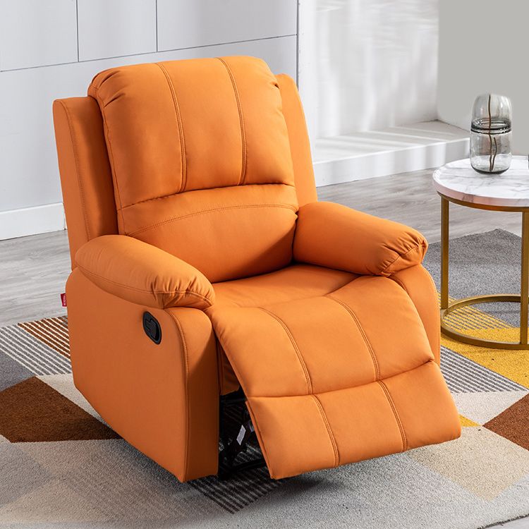 Indoor Upholstery Recliner Contemporary 33.5" W Recliners with Massage & USB Cord Clearhalo 'Chairs & Seating' 'furn' 'furn_recliners' 'Furniture' 'Living Room Furniture' 'Recliners' 1200x1200_08856a80-b6eb-4e7f-861a-63a7e1293382