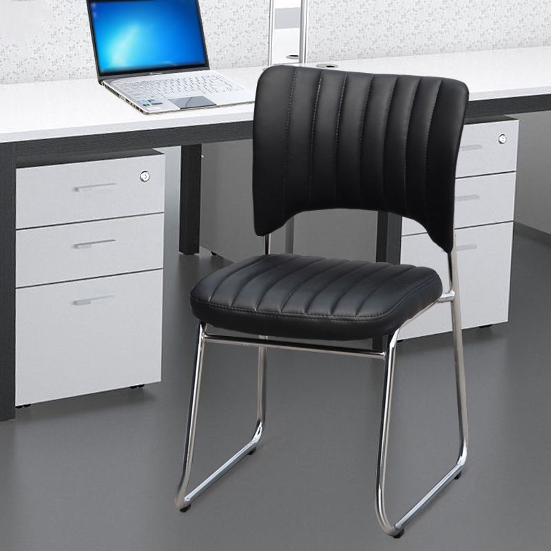Modern Style Task Chair Mid-Back Ergonomic Armless Office Chair Clearhalo 'furn' 'furn_office_chair' 'Furniture' 'furniture_office_chair' 'Office Chairs' 'Office Furniture' 'office_chair' 1200x1200_0885adab-5dd3-4281-9e30-564e2950c95d
