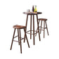 Round Shape Wood Top Counter Table 4 Legs Industrial Bar Table for Dining Room Clearhalo 'Bar Furniture' 'Bar Tables' 'bar_tables' 'furn' 'furn_bar_tables' 'Furniture' 'furniture_bar_tables' 'Kitchen & Dining Furniture' 1200x1200_088d2cbc-ac86-40b9-b673-86a7ecd4a4df
