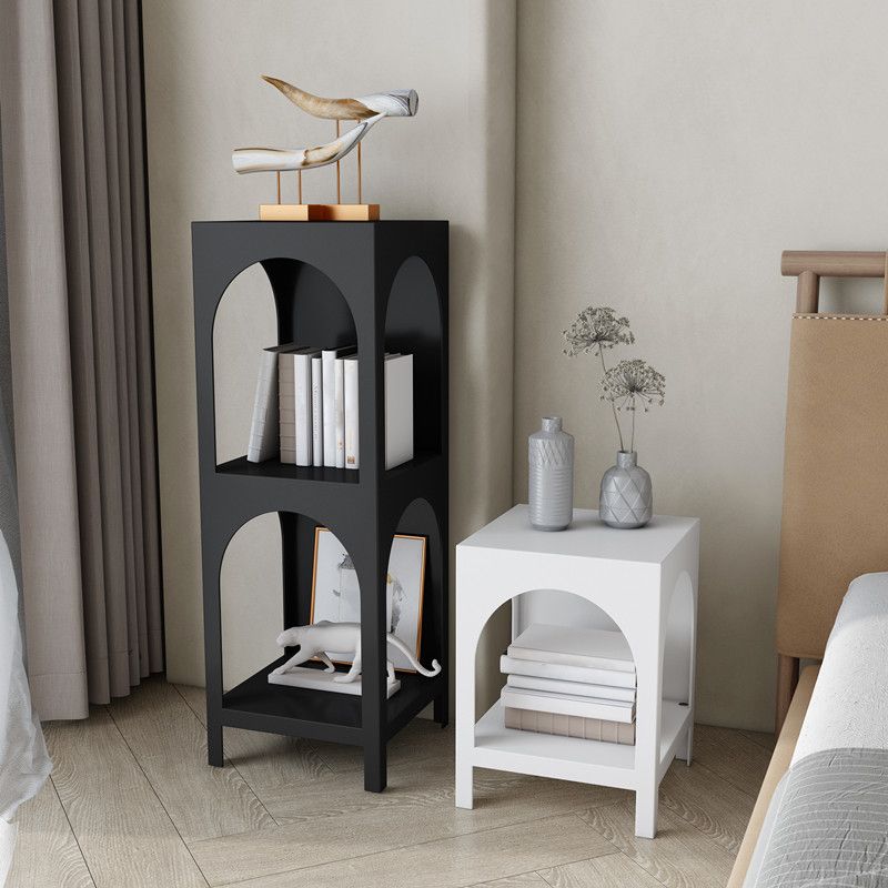 Modern Style Bookcase 13.78" Wide Metal Closed Back Bookshelf for Home Clearhalo 'Bookcases' 'furn' 'furn_bookcases' 'Furniture' 'furniture_bookcases' 'Office Furniture' 1200x1200_088f4cb2-6a82-44f3-a7e3-71c3a4010fa8