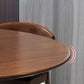 Rubberwood Solid Wood Table Round Dining Table for Kitchen Table Clearhalo 'Dining Tables & Seating' 'Dining Tables' 'dining_table' 'furn' 'furn_dining_table' 'Furniture' 'Kitchen & Dining Furniture' 1200x1200_0890ba01-73b5-4b24-a2aa-86d93d14b435