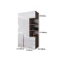 Contemporary Wooden Wardrobe White Colour Soft Close Door Wardrobe Closet Clearhalo 'Armoires & Wardrobes' 'armoires_wardrobes' 'Bedroom Furniture' 'furn' 'furn_armoires_wardrobes' 'Furniture' 1200x1200_089232a4-0ca4-419b-bb99-e7f21dff964f