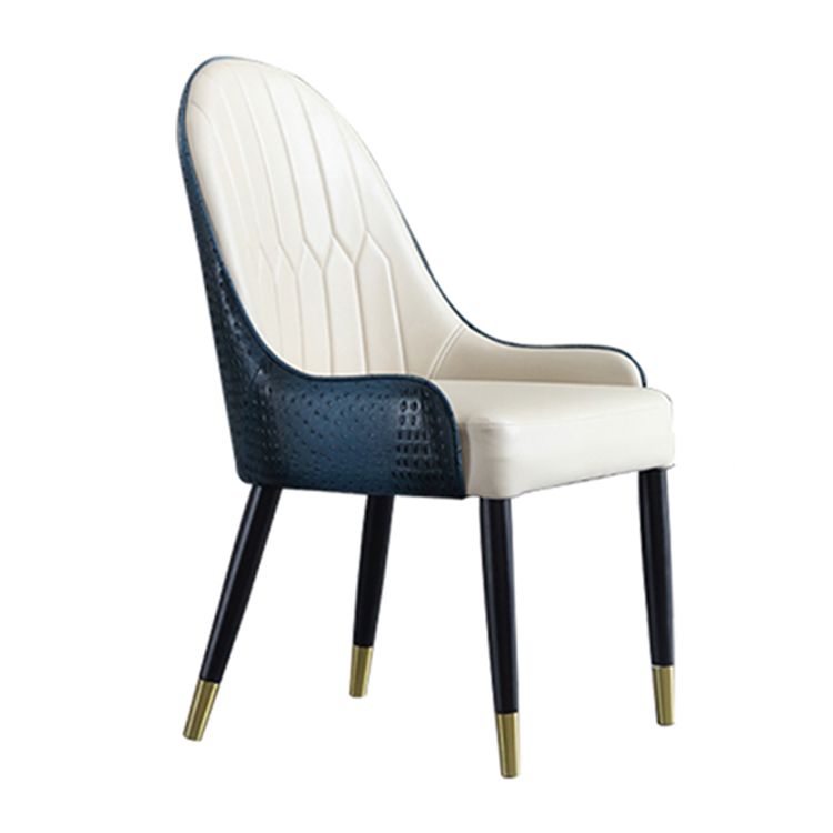 Contemporary Wood Dining Room Chairs Upholstered Side Armchairs for Home Use Clearhalo ' kitchen&dining_furn' 'Dining Chairs' 'Dining Tables & Seating' 'dining_chair' 'furn' 'furn_dining_chair' 'Furniture' 'furniture_dining_chair' 'Kitchen & Dining Furniture' 'kitchen' 1200x1200_08927bc9-7657-46c9-861c-dab57698841f