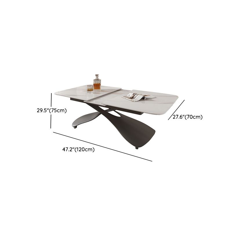 No Distressing Slate Coffee Table Rectangle Cocktail Table for Bedroom Clearhalo 'Coffee & Accent Tables' 'Coffee Tables' 'coffee_tables' 'furn' 'furn_coffee_tables' 'Furniture' 'Living Room Furniture' 1200x1200_08935324-e482-4e85-81c7-cee6e5d19be4