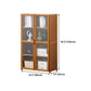 Vertical Standard Bookcase Contemporary Bamboo Closed Back Bookcase for Home Office Clearhalo 'Bookcases' 'furn' 'furn_bookcases' 'Furniture' 'furniture_bookcases' 'Office Furniture' 1200x1200_08940472-847f-4b2f-80e9-524485a22091