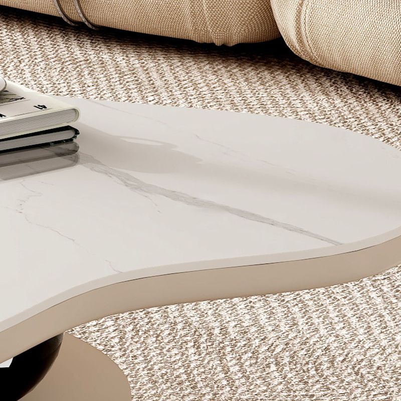 Modern Coffee Table Free Form Single Coffee Table with Storage Drawer Clearhalo 'Coffee & Accent Tables' 'Coffee Tables' 'coffee_tables' 'furn' 'furn_coffee_tables' 'Furniture' 'Living Room Furniture' 1200x1200_08966db2-5068-49d5-b13f-d35a5f7b7a7e