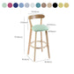 Contemporary Wooden Counter Height Stools Cushion Bar Stool for Indoor Clearhalo 'Bar Furniture' 'Bar Stools' 'bar_stools' 'furn' 'furn_bar_stools' 'Furniture' 'Kitchen & Dining Furniture' 1200x1200_0896fe6d-ea21-418a-bfc6-09b55dbb89fa