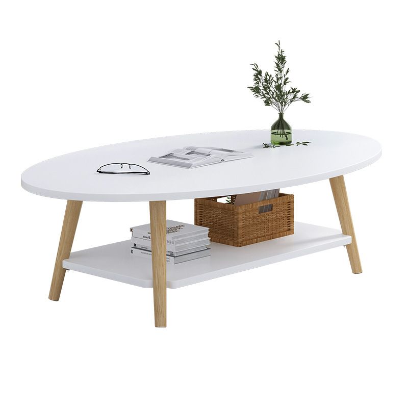 Modern 4 Legs Coffee Table with Storage Champagne Cocktail Table Clearhalo 'Coffee & Accent Tables' 'Coffee Tables' 'coffee_tables' 'furn' 'furn_coffee_tables' 'Furniture' 'furniture_coffee_tables' 'Living Room Furniture' 1200x1200_089a5887-de50-4bc7-baf3-166255995cde