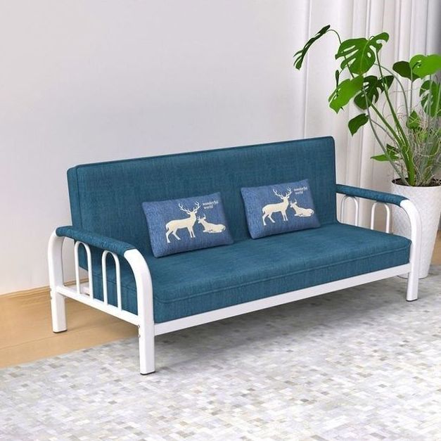 Eigentijdse vierkante arm slaapbank wasbare cabriolebank voor woonkamer