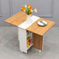 Mid-Century Modern Dining Table 39.37"L Wood Drop-Leaf Dining Table for Home Use Clearhalo ' dining_table' 'Dining Tables & Seating' 'Dining Tables' 'Furniture' 'furniture_dining_table' 'Kitchen & Dining Furniture' 'kitchen&dining_furn' 'kitchen' 'kitchen_dining_table' 1200x1200_089cf117-308d-4bbf-ad6d-25212823d1c6