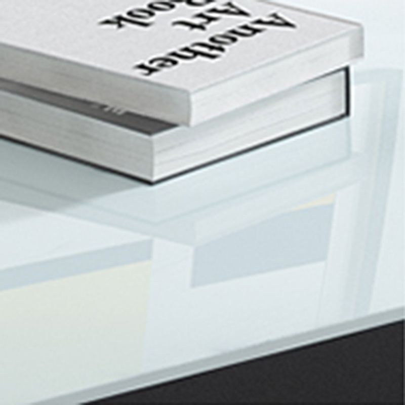 17.7" Tall Modern Trestle Base Glass Rectangular Coffee Table with Shelf Clearhalo 'Coffee & Accent Tables' 'Coffee Tables' 'coffee_tables' 'Furniture' 'furniture_coffee_tables' 'Living Room Furniture' 1200x1200_08a0a4fa-a1f5-4da2-b26c-957a237e6c71