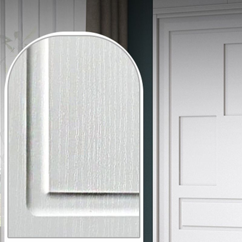 Modern Freestanding Wardrobe Armoire, 2-door Manufatured Armoire with Shelves in White Clearhalo 'Armoires & Wardrobes' 'armoires_wardrobes' 'Bedroom Furniture' 'furn' 'furn_armoires_wardrobes' 'Furniture' 1200x1200_08a2e049-d88e-48ec-9538-4d5e56496a98