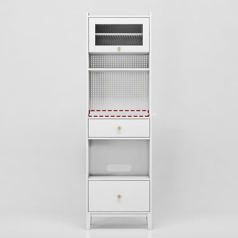 Glam Stone and Wood Server Wood Kitchen Glass Glass Cabinet tampone a buffet con cassetti