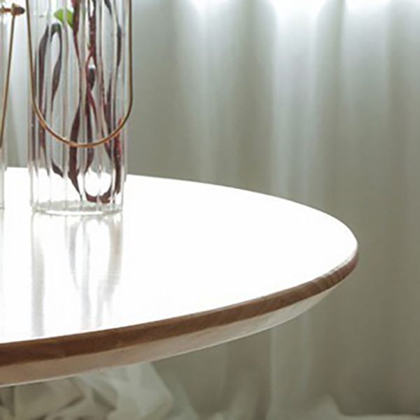 Tavolo da pranzo in stile contemporaneo tavolo da dinette ovale in legno solido per cucina