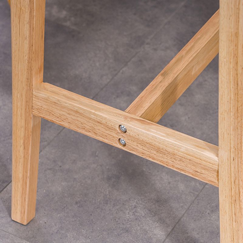 Modern Wood Bistro Bar Table Rectangle Footrest Bar Table for Living Room Clearhalo 'Bar Furniture' 'Bar Tables' 'bar_tables' 'furn' 'furn_bar_tables' 'Furniture' 'Kitchen & Dining Furniture' 1200x1200_08a753dd-b458-40f8-b168-29cb40331c7f
