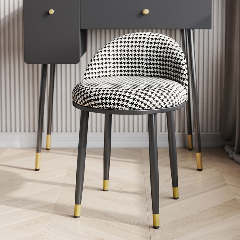Nordic Design Armless Solid Back Chairs Upholstered Dining Chairs Clearhalo ' kitchen&dining_furn' 'Dining Chairs' 'Dining Tables & Seating' 'dining_chair' 'furn' 'furn_dining_chair' 'Furniture' 'furniture_dining_chair' 'Kitchen & Dining Furniture' 'kitchen' 1200x1200_08a7b1fa-3a55-47ba-8882-1214ee795354
