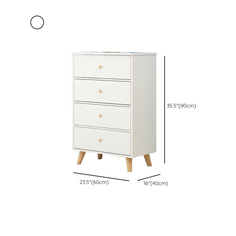 Commode de rangement contemporaine en bois avec 4/5/9 tiroirs