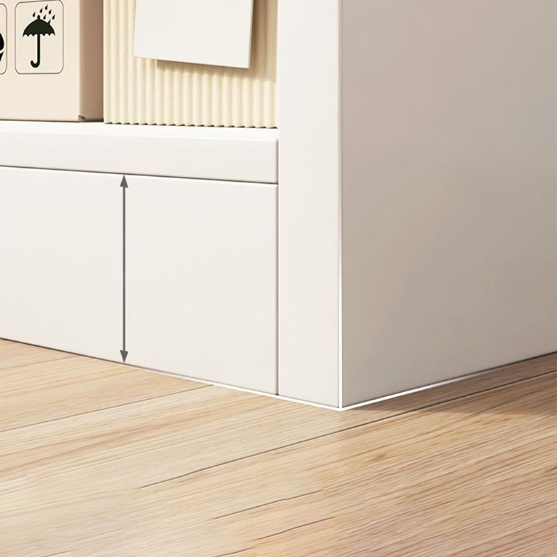 11.81" W Modern Matte Finish Bookcase Engineered Wood Standard Bookshelf Clearhalo 'Bookcases' 'furn' 'furn_bookcases' 'Furniture' 'Office Furniture' 1200x1200_08b1c3db-64ba-461d-888d-b4aabb383a56