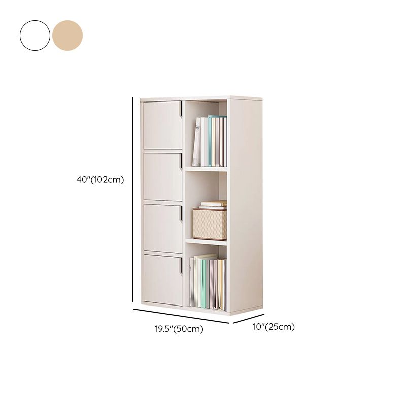 Simple Side Cabinet with Doors Modern Faux Wood Accent Cabinet Clearhalo 'Cabinets & Chests' 'cabinets_chests' 'furn' 'furn_cabinets_chests' 'Furniture' 'Living Room Furniture' 1200x1200_08b4f97f-11ae-4323-be60-3576fcbde97b