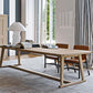 Modern Solid Wood Table for Restaurant Rectangle Dining Table with Trestle Base Clearhalo 'Dining Tables & Seating' 'Dining Tables' 'dining_table' 'furn' 'furn_dining_table' 'Furniture' 'furniture_dining_table' 'Kitchen & Dining Furniture' 'kitchen' 'kitchen_dining_table' 1200x1200_08b77c21-fbbc-4c12-8335-e5651fe31c36