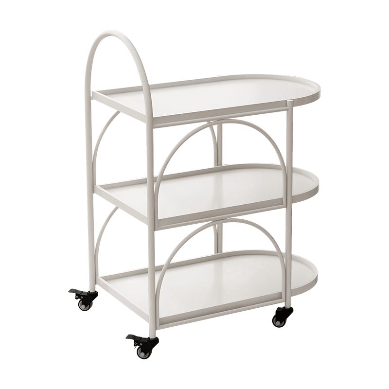 14" Wide Contemporary Corner Table 3-Tier Side Table with Storage