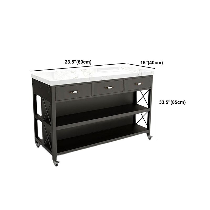 Tavolo da cucina industriale rotolante tavolo da cucina in pietra tavolo