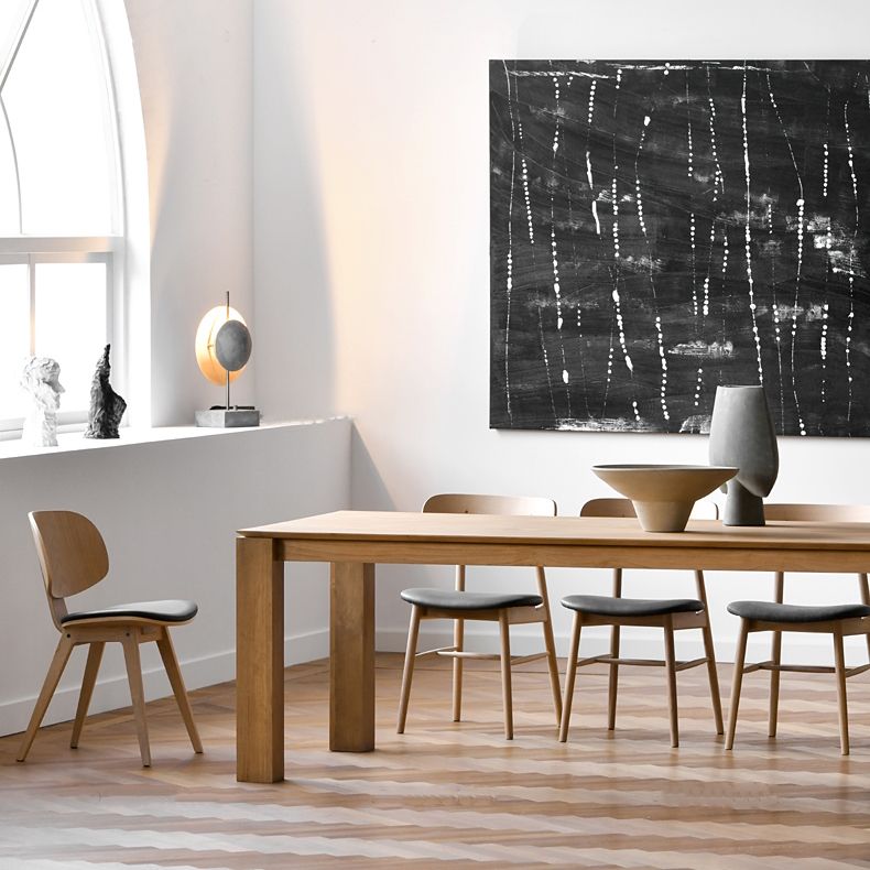 Modern Fir Wood Table for Restaurant Rectangle Dining Table with 4 Legs Clearhalo 'Dining Tables & Seating' 'Dining Tables' 'dining_table' 'furn' 'furn_dining_table' 'Furniture' 'furniture_dining_table' 'Kitchen & Dining Furniture' 'kitchen' 'kitchen_dining_table' 1200x1200_08c4fcb2-01c7-438e-a761-6354ef1e6f4f