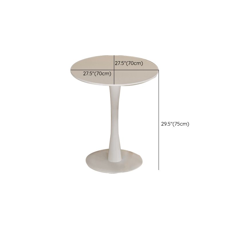 キッチン用のモダンな丸いダイニングテーブルセット1/3ピースダイニングセット