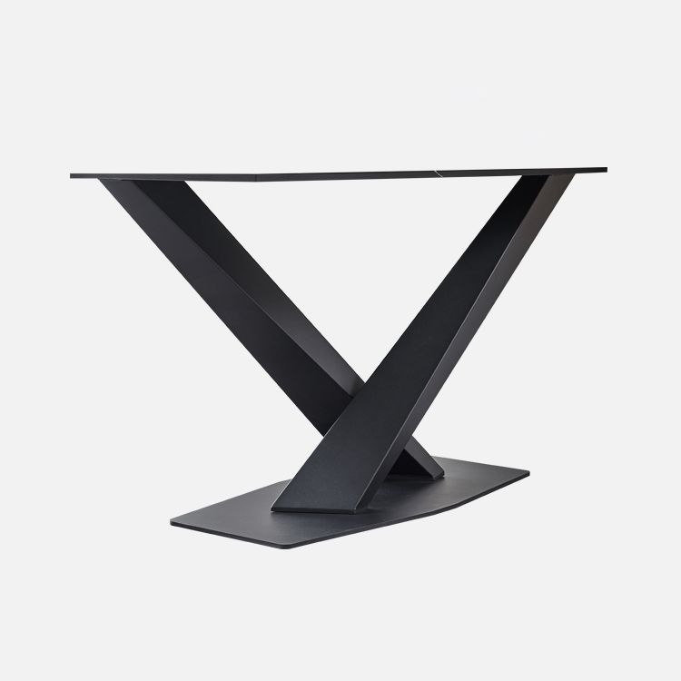 Glanzende grijze glamour eettafel set 1/2/5/7 stukken dinette ingesteld voor thuis