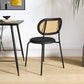 Metal Contemporary Style Chair Set Open Back Side Kitchen Dining Room Chairs Clearhalo ' kitchen&dining_furn' 'Dining Chairs' 'Dining Tables & Seating' 'dining_chair' 'furn' 'furn_dining_chair' 'Furniture' 'furniture_dining_chair' 'Kitchen & Dining Furniture' 'kitchen' 1200x1200_08cae260-2ed7-4b5f-ab3b-bf9bf0fa3e59