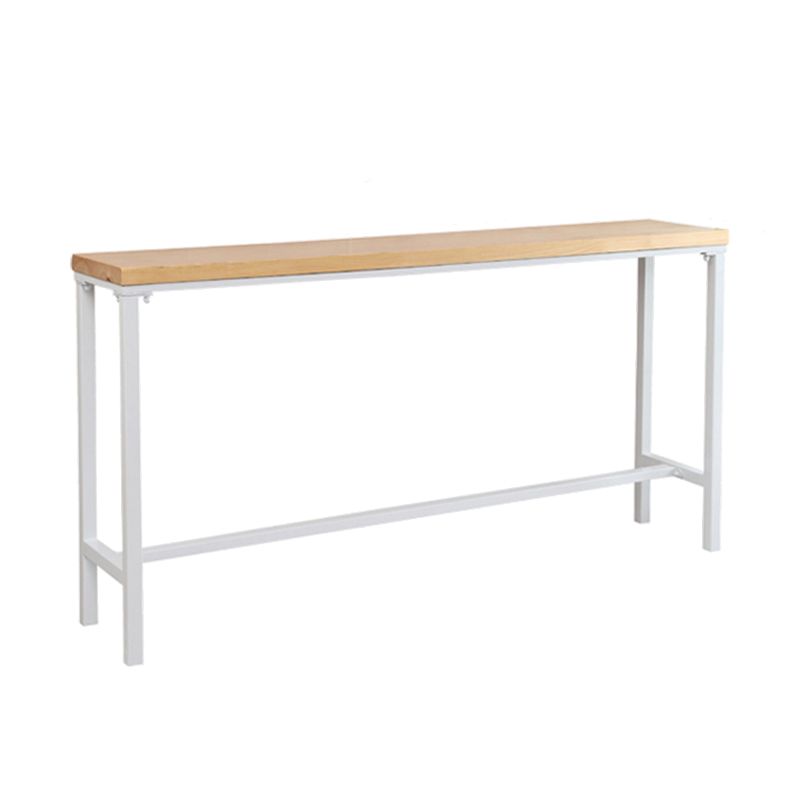 1/5 Pieces Industrial Rectangle Bar Table Set Wooden Counter Table with High Stools Clearhalo 'Bar Furniture' 'furn' 'furn_home_bar_bar_sets' 'Furniture' 'Home Bars & Bar Sets' 'home_bar_bar_sets' 'Kitchen & Dining Furniture' 1200x1200_08ccab2b-c5f8-4403-8881-007a9786616b