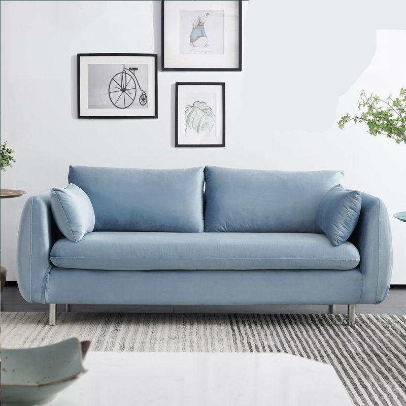 Loose Back Linen Sofa 3/4-Seater Square Arm Cushions Seating Clearhalo 'furn' 'furn_sofas' 'Furniture' 'furniture_sofas' 'kitchen' 'kitchen_sofas' 'Living Room Furniture' 'Sofa' 'sofas' 1200x1200_08ccae79-15f0-40a1-9052-4d4865cd8f0a