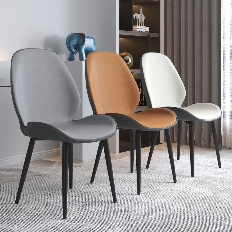 Modern Upholstered Restaurant Side Chair Matte Finish Wingback Dining Chair Clearhalo ' kitchen&dining_furn' 'Dining Chairs' 'Dining Tables & Seating' 'dining_chair' 'furn' 'furn_dining_chair' 'Furniture' 'furniture_dining_chair' 'Kitchen & Dining Furniture' 'kitchen' 1200x1200_08ccae95-791a-4592-a799-c92eb364289b