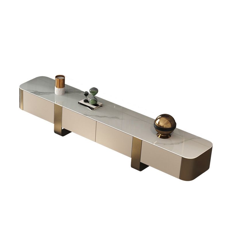 Contemporary Media Console TV Stand Stone TV Stand for Living Room Clearhalo 'furn' 'furn_tv_stands_entertainment_centers' 'Furniture' 'Living Room Furniture' 'TV Stands & Entertainment Centers' 'TV Stands & Media Storage Furniture' 'tv_stands_entertainment_centers' 1200x1200_08d03edc-8203-4690-aaf0-8295a752f7c9