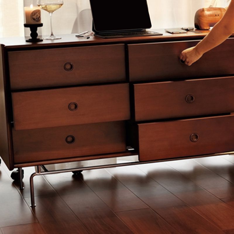 Tocador de madera horizontal horizontal para sala de estar para sala de estar