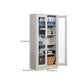 Modern File Cabinet Glass Doors Lock Storage Vertical Filing Cabinet Clearhalo 'Filing Cabinets' 'filling_cabinets' 'furn' 'furn_filling_cabinets' 'Furniture' 'Office Furniture' 1200x1200_08d092fd-e56f-41c8-843f-6efd675ab084