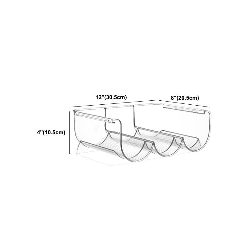 Modern Acrylic Wine Rack Bottle Tabletop Or Countertop Free-Stand Bottle Holder in Clear Clearhalo 'furn' 'furn_wine_racks' 'Furniture' 'Kitchen & Dining Furniture' 'Wine Racks' 'wine_racks' 1200x1200_08d114f2-3b10-4dcc-bf85-ab1bdc13019e