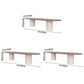 Oval Solid Wood Dining Table Modern Table with Wooden Double Pedestal for Restaurant Clearhalo ' dining_table' 'Dining Tables & Seating' 'Dining Tables' 'furn' 'furn_dining_table' 'Furniture' 'furniture_dining_table' 'Kitchen & Dining Furniture' 'kitchen&dining_furn' 'kitchen' 'kitchen_dining_table' 1200x1200_08d2a38e-f49f-44d1-8e4a-618b2181e735