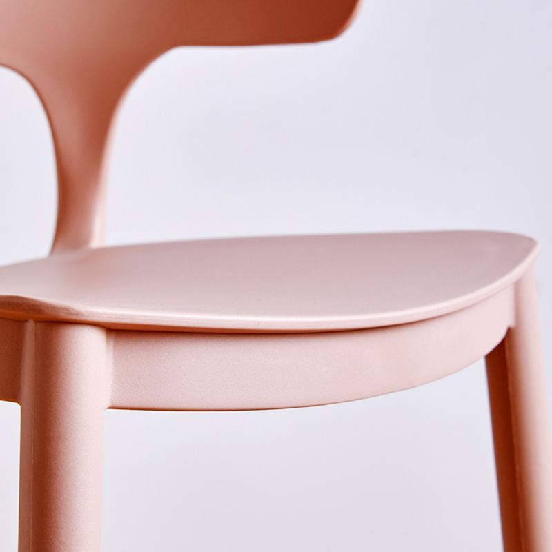 Scandinavian Style PP Bar-stool Square Seat Counter Stool for Kitchen Bar Clearhalo 'Bar Furniture' 'Bar Stools' 'bar_stools' 'furn' 'furn_bar_stools' 'furniture_bar_stools' 'Kitchen & Dining Furniture' 'kitchen&dining_furn' 'kitchen' 'kitchen_furn' Furniture' 1200x1200_08d55dd0-607d-49ef-a9c3-6a1ddb9250ea