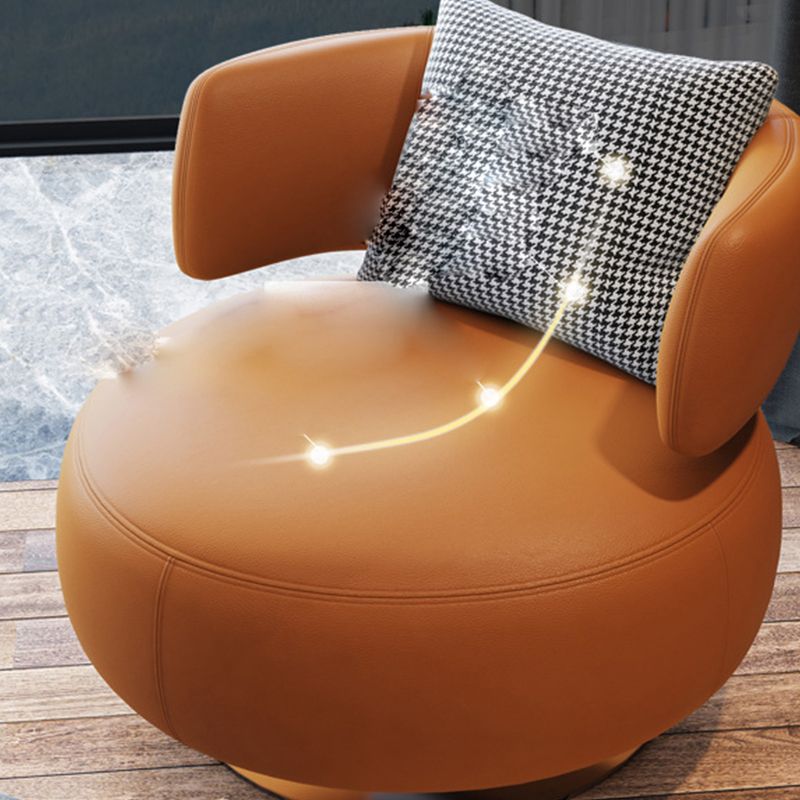 Armless Lounge Chair Living Room Barrel Accent Chair with Cushion Clearhalo 'Accent Chairs' 'accent_chairs' 'Chairs & Seating' 'furn' 'furn_accent_chairs' 'Furniture' 'Living Room Furniture' 1200x1200_08d5da52-0ae5-4d8d-b1f8-9e915c2fa041