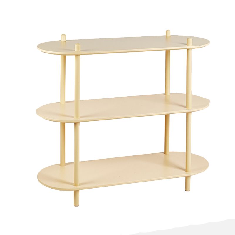 Wood Oval End Table with 4 Legs Base Storage Living Room Corner Table Clearhalo 'Coffee & Accent Tables' 'End & Side Tables' 'end_side_tables' 'furn' 'furn_end_side_tables' 'Furniture' 'Living Room Furniture' 1200x1200_08d63cba-7122-4518-a0cf-462009c21c3a