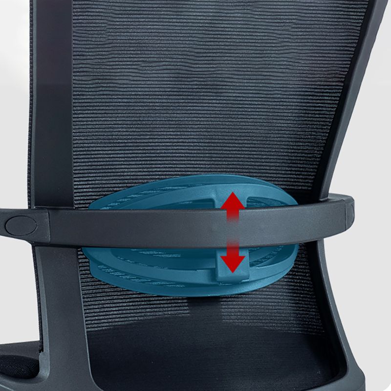 Modern High Back Desk Chair Swivel Mesh Chair with Fixed Arms Clearhalo 'furn' 'furn_office_chair' 'Furniture' 'Office Chairs' 'Office Furniture' 'office_chair' 1200x1200_08d69a7d-cf07-4075-b311-7494c27e6517