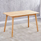 Simplicity Style Solid Wood Dining Table Rectangle and Square Dining Table with 4 Legs Base Clearhalo ' dining_table' 'Dining Tables & Seating' 'Dining Tables' 'furn' 'furn_dining_table' 'Furniture' 'furniture_dining_table' 'Kitchen & Dining Furniture' 'kitchen&dining_furn' 'kitchen' 'kitchen_dining_table' 1200x1200_08d6cf8e-17ff-4042-997e-590f30d514a5