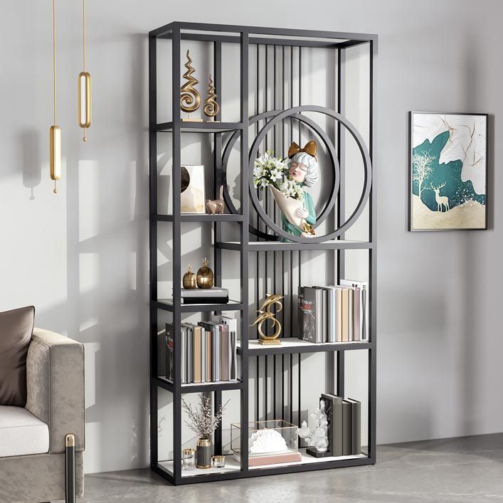 Contexte de bouteille de vin de luxe Rack de bouteille en métal avec étagère