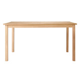 Simplicity Home Solid Wood Dining Table Rectangular Table with Ash Wood 4 Legs Base Clearhalo ' dining_table' 'Dining Tables & Seating' 'Dining Tables' 'furn' 'furn_dining_table' 'Furniture' 'furniture_dining_table' 'Kitchen & Dining Furniture' 'kitchen&dining_furn' 'kitchen' 'kitchen_dining_table' 1200x1200_08d993b7-75f8-4f2a-ae1f-5f86df30438d