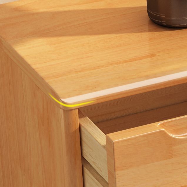 Rubberwood 15.4" D Accent Chest Drawers Included Storage Cabinet Clearhalo 'Cabinets & Chests' 'cabinets_chests' 'furn' 'furn_cabinets_chests' 'Furniture' 'Living Room Furniture' 1200x1200_08da7255-43fe-44a2-8579-c3a834b5ebf8