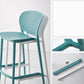 Industrial Stackable Armless Bar Stool Plastic Low Back Bar Stool Clearhalo 'Bar Furniture' 'Bar Stools' 'bar_stools' 'furn' 'furn_bar_stools' 'Furniture' 'Kitchen & Dining Furniture' 1200x1200_08ddad8d-66be-4d5c-8b4e-2a0d66b8ca51